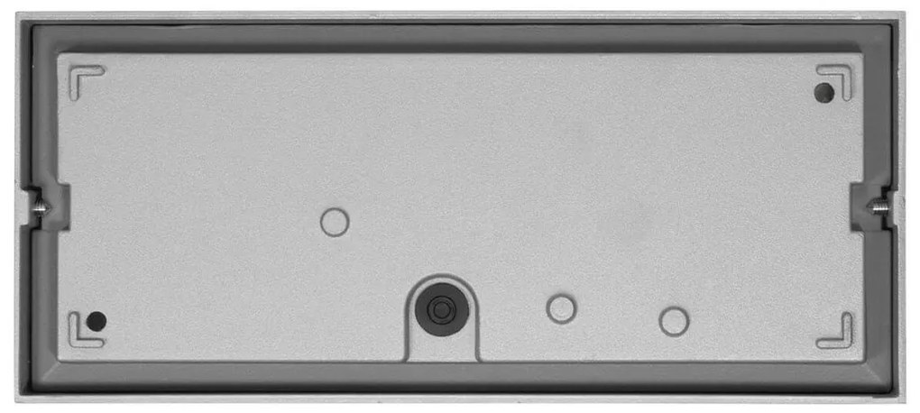 Applique Line Design - E27 Grigia per Esterni IP65 Antiabbagliamento