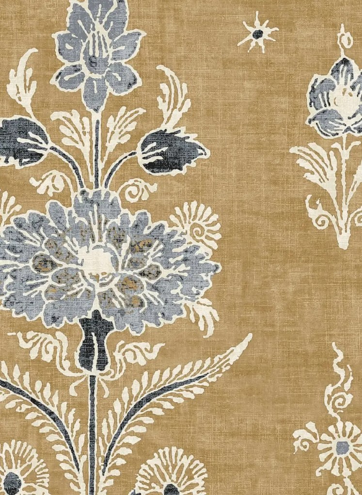 Lewis & Wood Carta da parati Citadel - Ochre Smoke