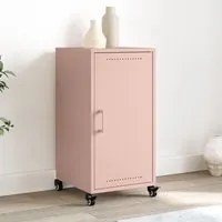 Credenza Rosa 36x39x72 cm in Acciaio Laminato a Freddo 846675