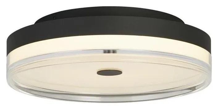 Searchlight 42651-30BK - CYPRUS Lampada da soffitto a LED LED/21W/230V Ø 30 cm, Nero