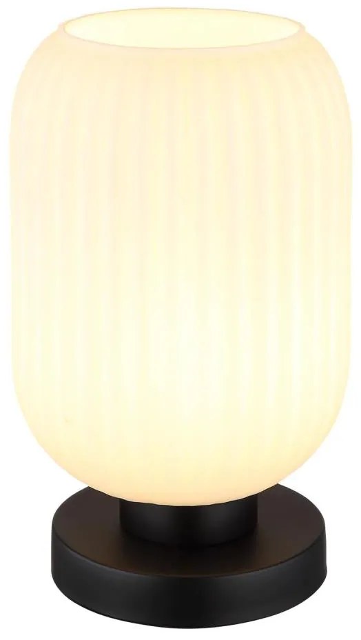 Globo 15469TO - Lampada da tavolo NORMY 1xE27/40W/230V bianco