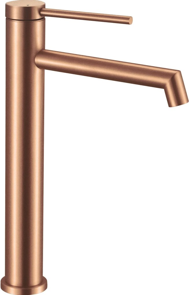 Rubinetto da lavabo Rea FOSS Brush Copper HIGH