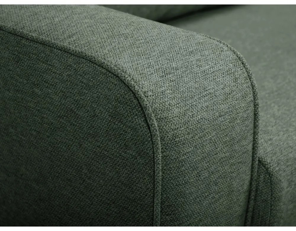 Divano verde allungabile 160 cm Come – Bobochic Paris