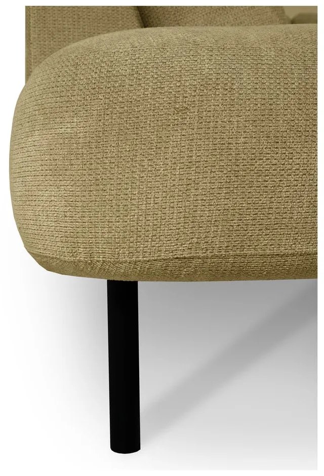 Divano angolare giallo ocra (angolo sinistro/"U") Hero - Scandic