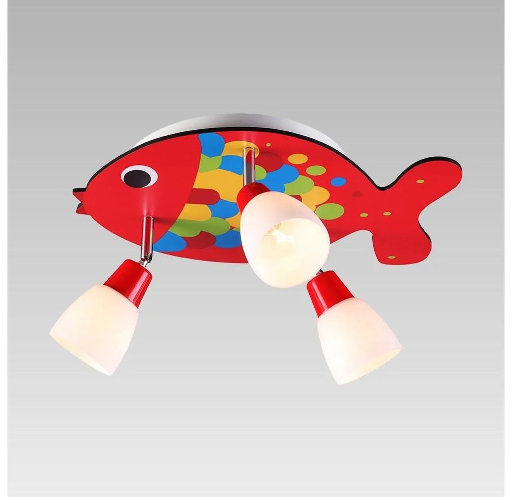 Prezent 28037 - Luce Spot per bambini KARP 3xE14/40W/230V