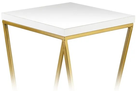Portafiori LOFT 40x24 cm oro/bianco