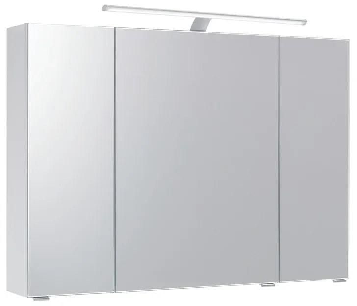 Pensile con luce Solitaire PELIPAL grigio L 98 x H 70 x P 17 cm