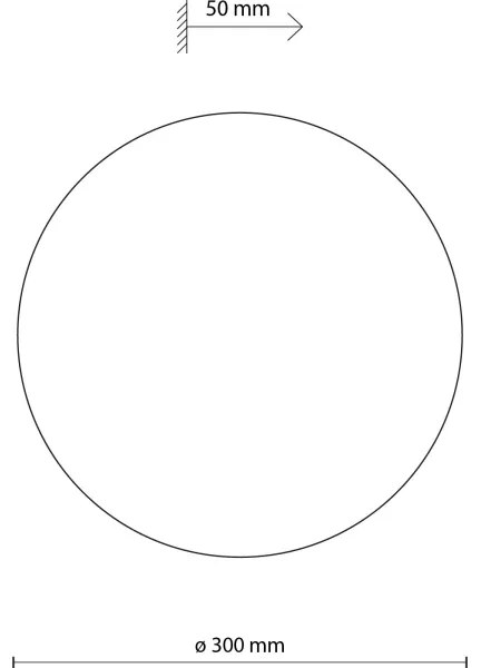 Applique LUNA 3xG9/8W/230V diametro 30 cm beige