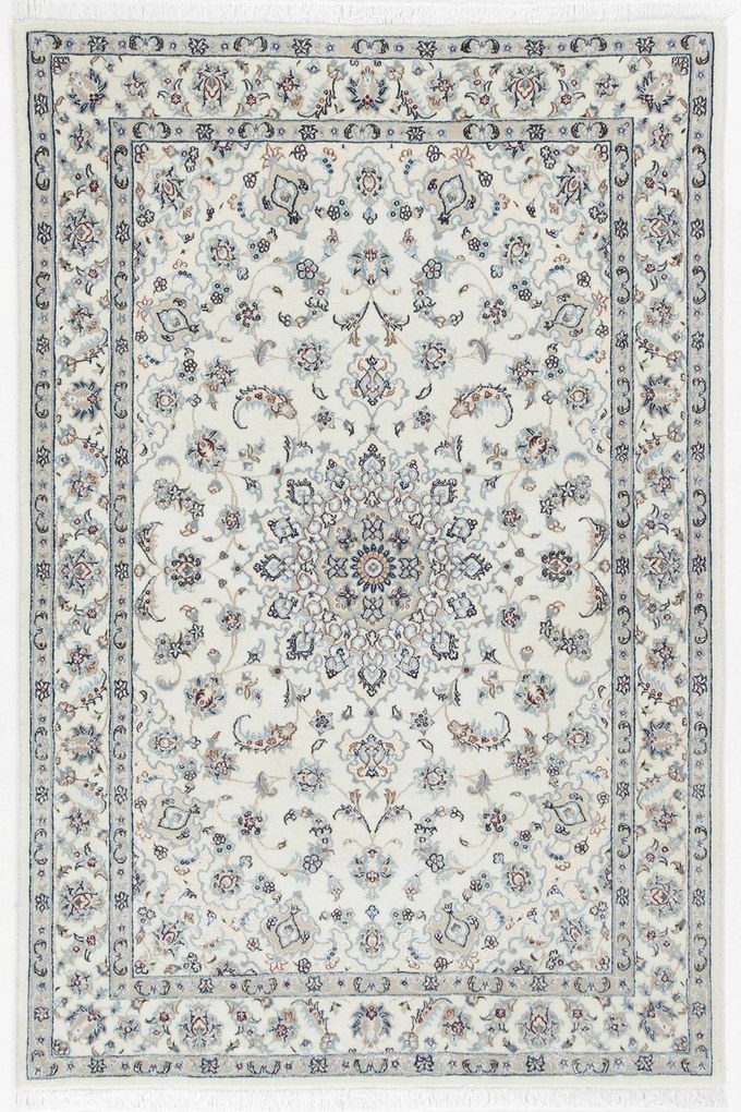 Nain Tappeto 110 x 160 (Iran) Annodato A Mano