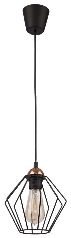 Lampadario a sospensione con filo GALAXY 1xE27/60W/230V