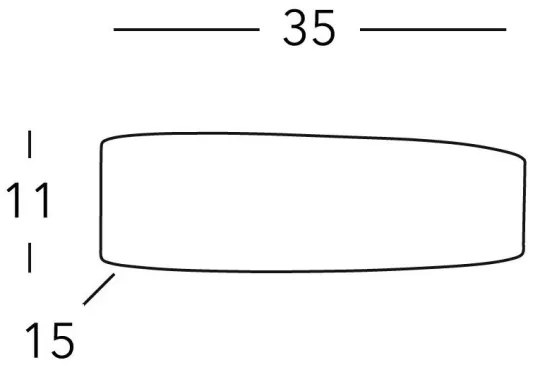 Kolarz 0286.61 - Applique DISCUS 1xG9/75W/230V