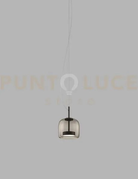 Jube  sospensione led 13w 2000lm 3000k dimmerabile s fume' traspare...