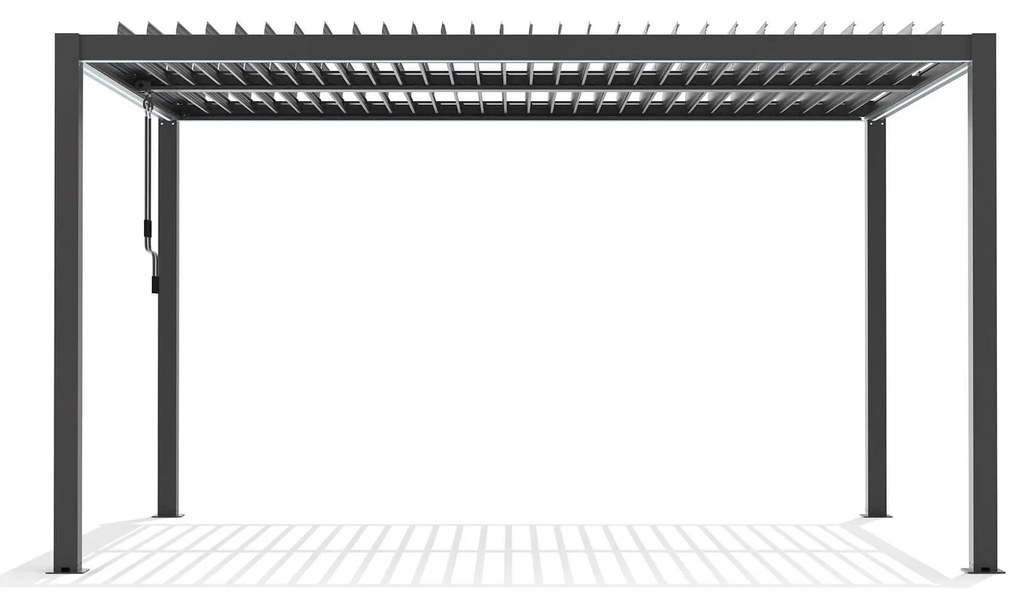 NIMBUS - pergola bioclimatica in alluminio 3x4