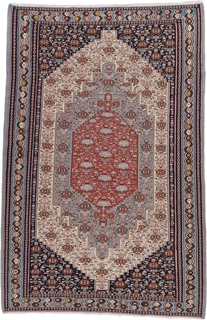 Kilim Tappeto 290 x 190 (Iran) Annodato A Mano