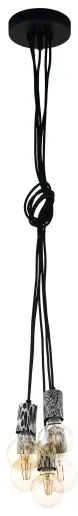 Eglo 43314 - Lampada a sospensione con cavo COULSDON 5xE27/10W/230V