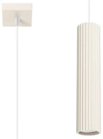 Brilagi - Lampadario a sospensione con filo CRESTO 1xGU10/10W/230V color crema