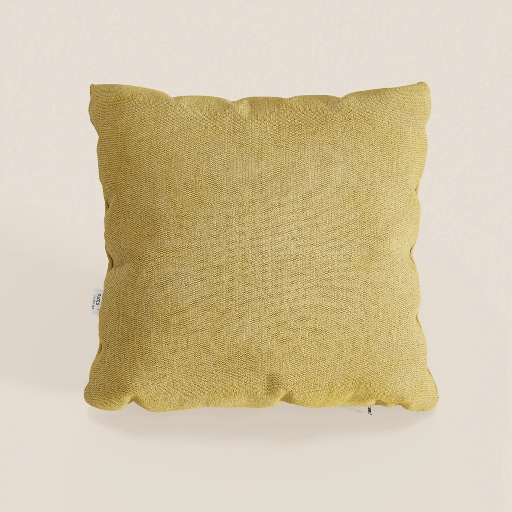 Miami cuscino disponibile in diversi colori realizzato in morbido tessuto impermeabile T14 giallo