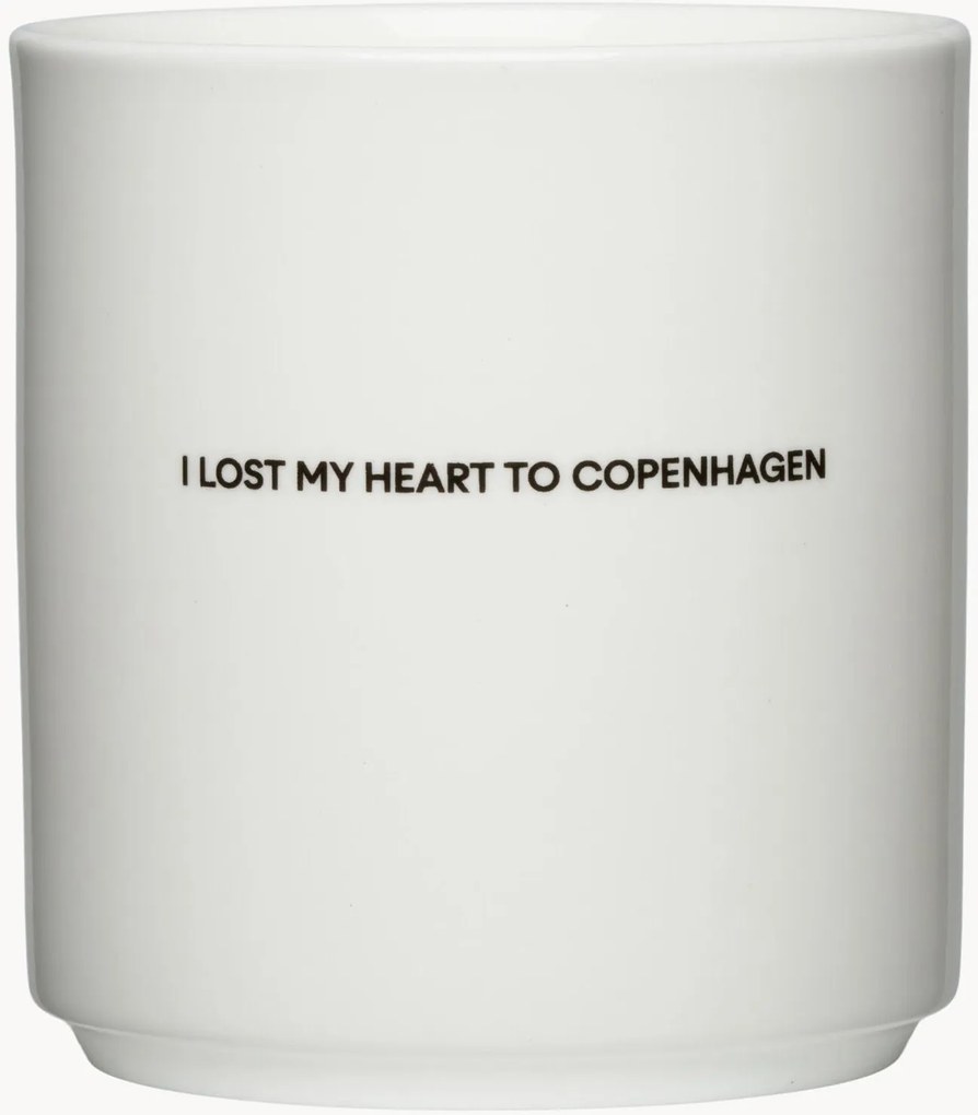 Tazza con scritta I Lost My Heart
