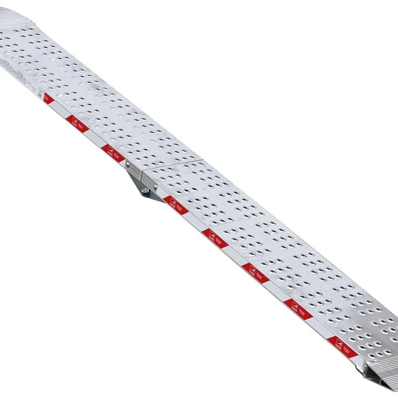 Rampa di salita GIERRE Biplana in alluminio richiudibile L 200 x H 20 cm, portata max 198 kg