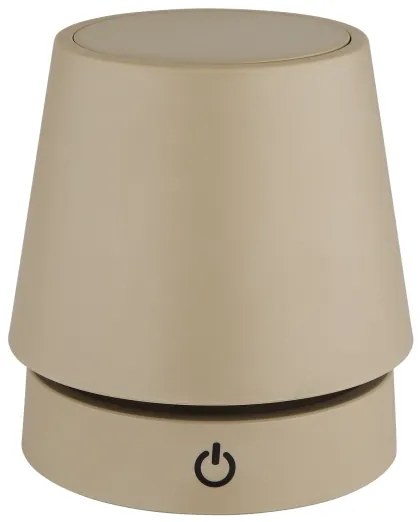 Globo 58446S - Lampada da tavolo LED dimmerabile a sfioramento ricaricabile CARLOS LED/1,2W/3V 1200 mAh