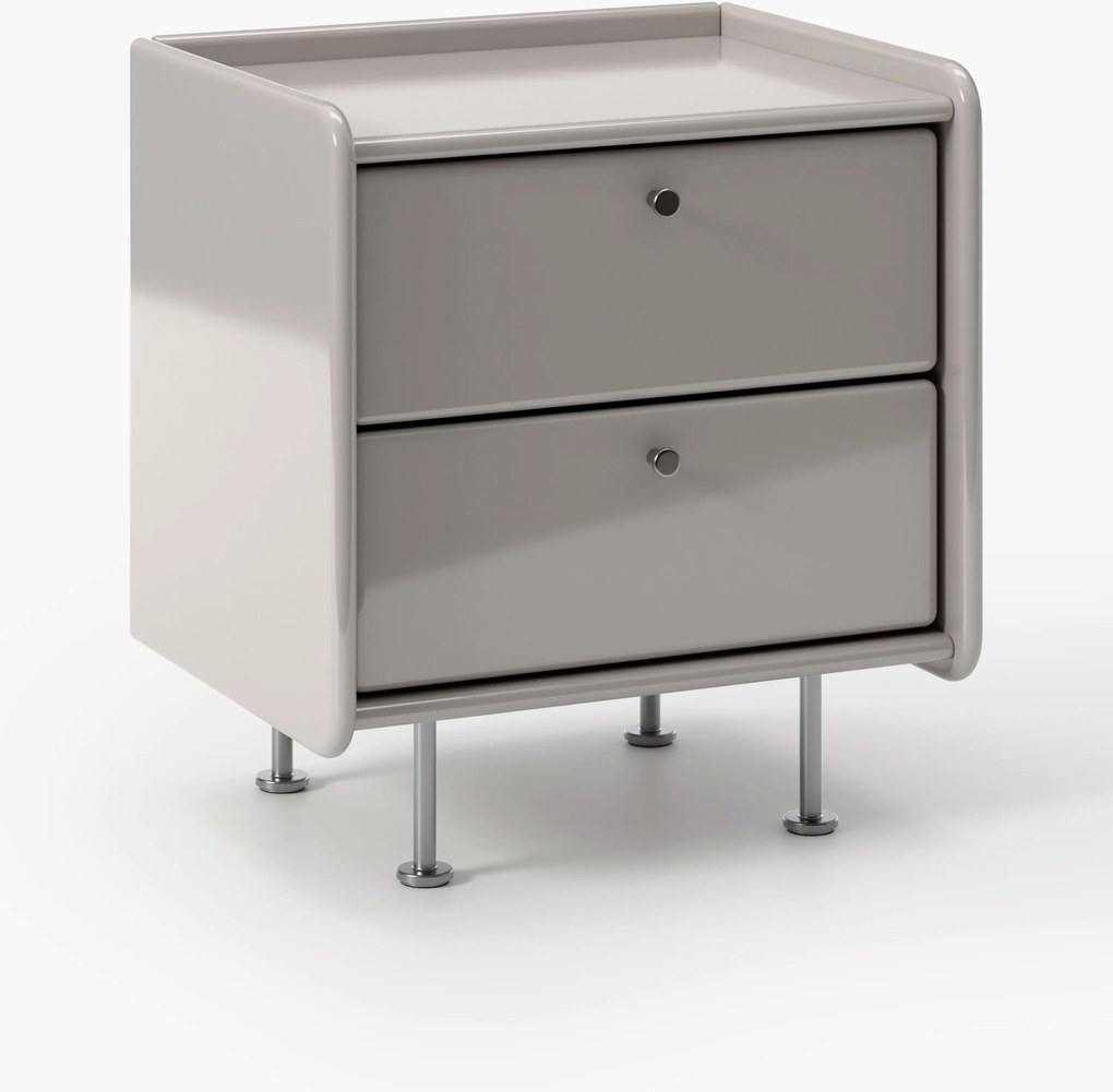 Comodino in metallo Coya