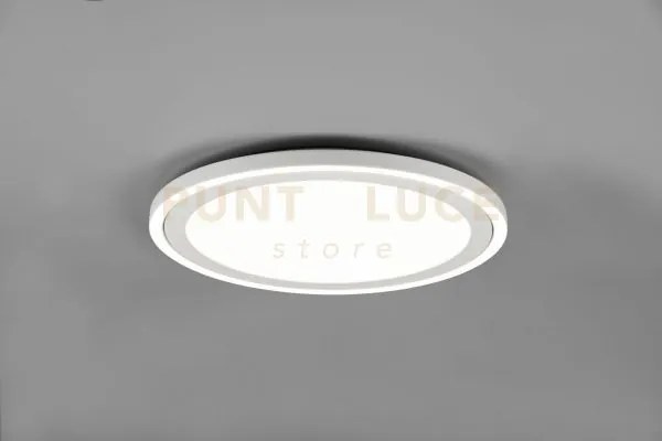 Plafoniera  carus led rotonda bordo bianco r67224331