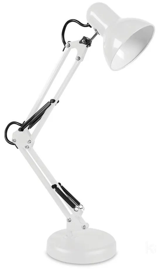 Lampada da tavolo AURIQ 1xE27/60W/230V bianco