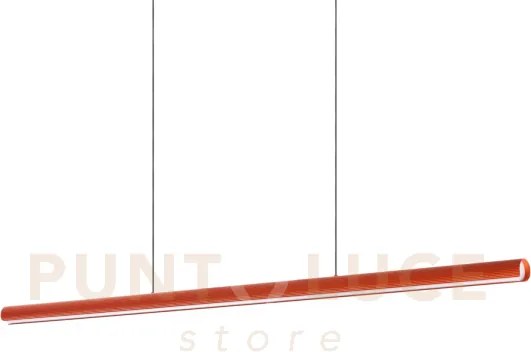 Dorica lampadario a sospensione 140cm led 3000k 35w  3900 lm aranci...