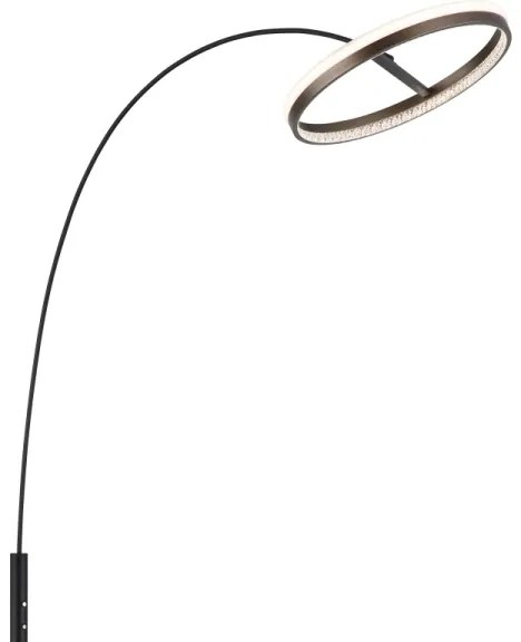 Globo 67179S - Lampada da terra LED con dimmer touch DELLA 24W/230V 3000/4000/6000K