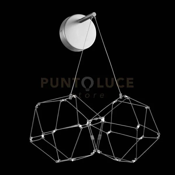 Lucciola lampada da parete, acciaio inossidabile, 3000k  led 9,6w, ...
