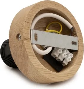 Brilagi - Plafoniera PARTY 1xE27/60W/230V Ø 10 cm rovere