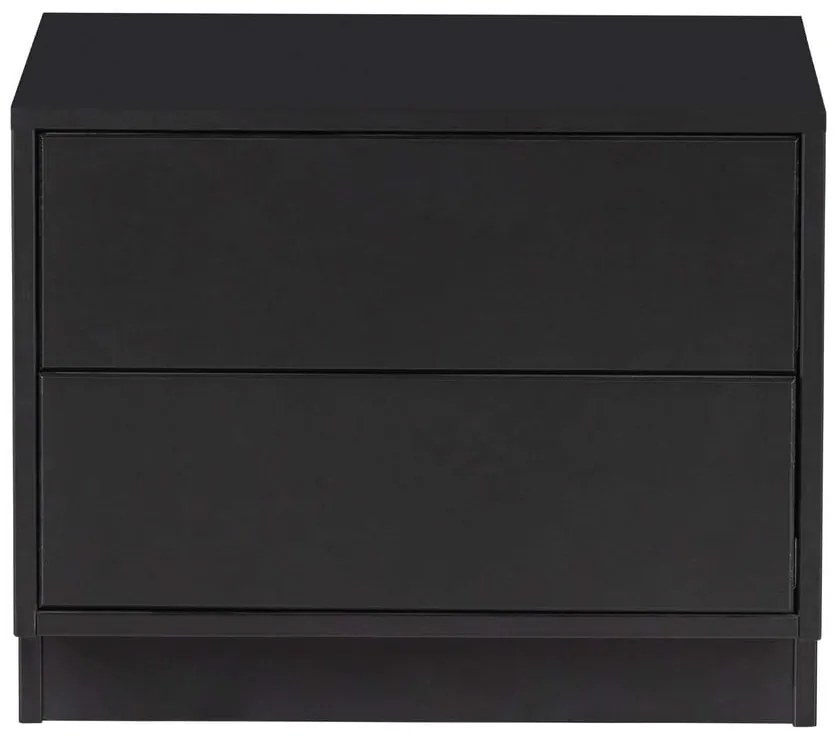 Tavolo TV modulare nero in legno di pino 50x40 cm Finca - WOOOD