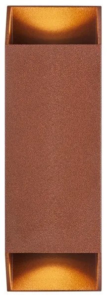 Nordlux - Applique da esterno NICO 2xGU10/35W/230V IP54 marrone