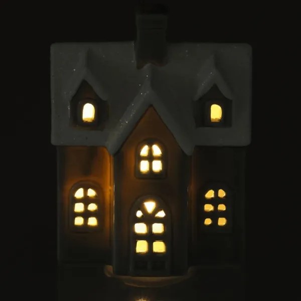 Retlux - LED Porcellana decorazione LED/2xLR44/bianco caldo casa grigio