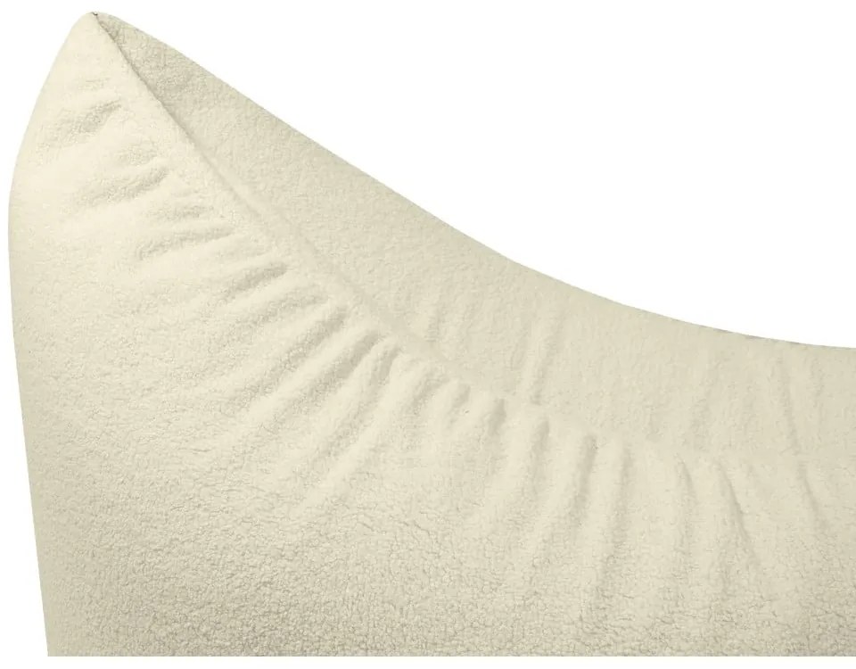 Pouf a sacco per bambini marrone con rivestimento in bouclé Clip Clap 90 – SLOWDOWN