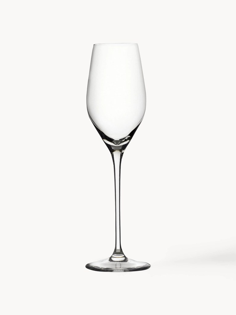 Set di 6 flute da champagne in cristallo Exquisit