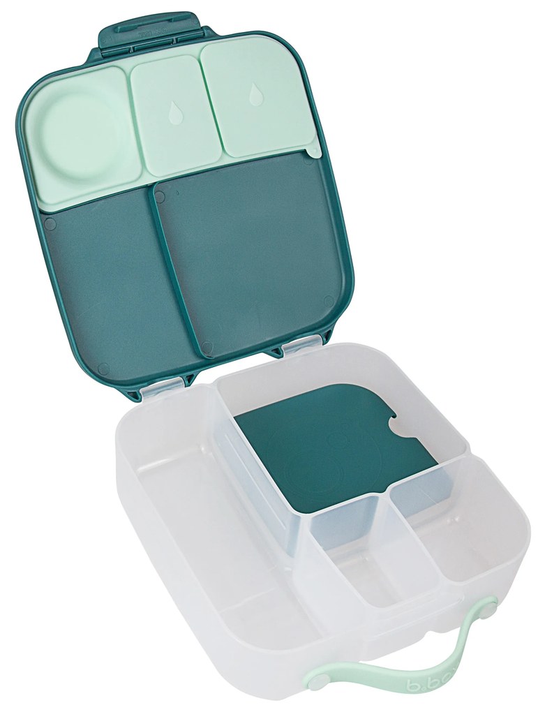 Box porta merenda grande – emerald forest