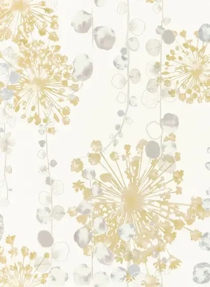 Harlequin Carta da parati Moku - Ochre/ Seaspray