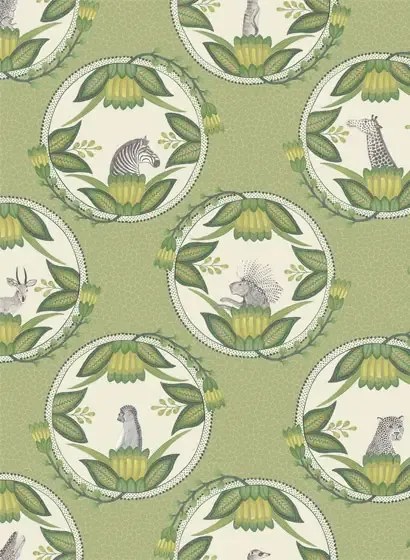Tapete Ardmore Cameos von Cole & Son - Khaki