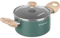 Mini casseruola 14 cm scritta Cooking Therapy con coperchio