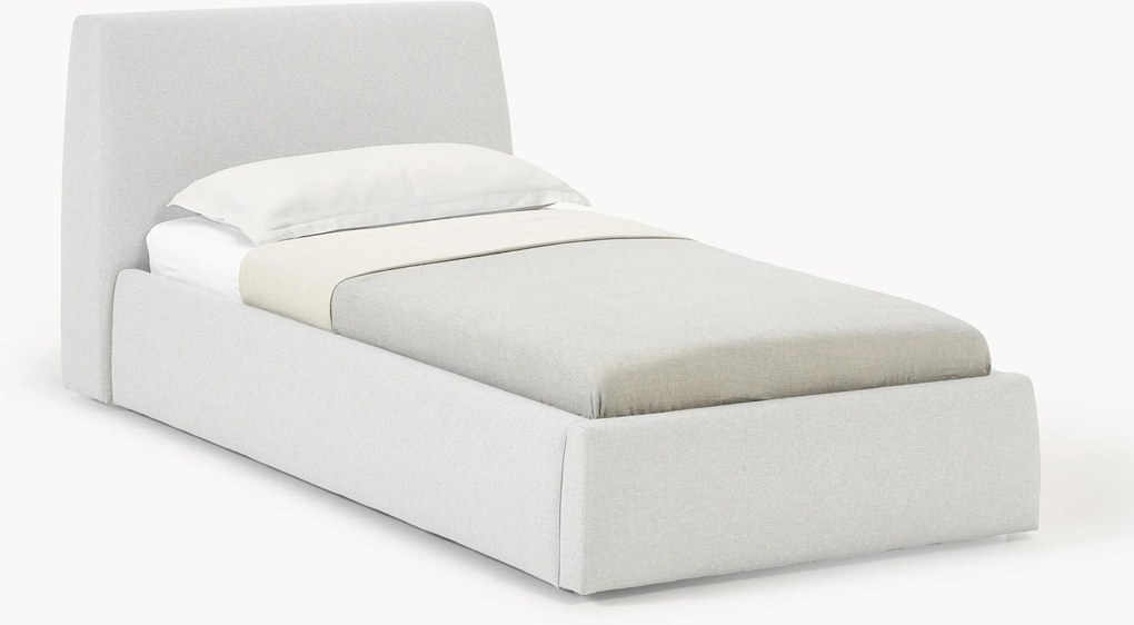 Letto singolo con contenitore Cloud