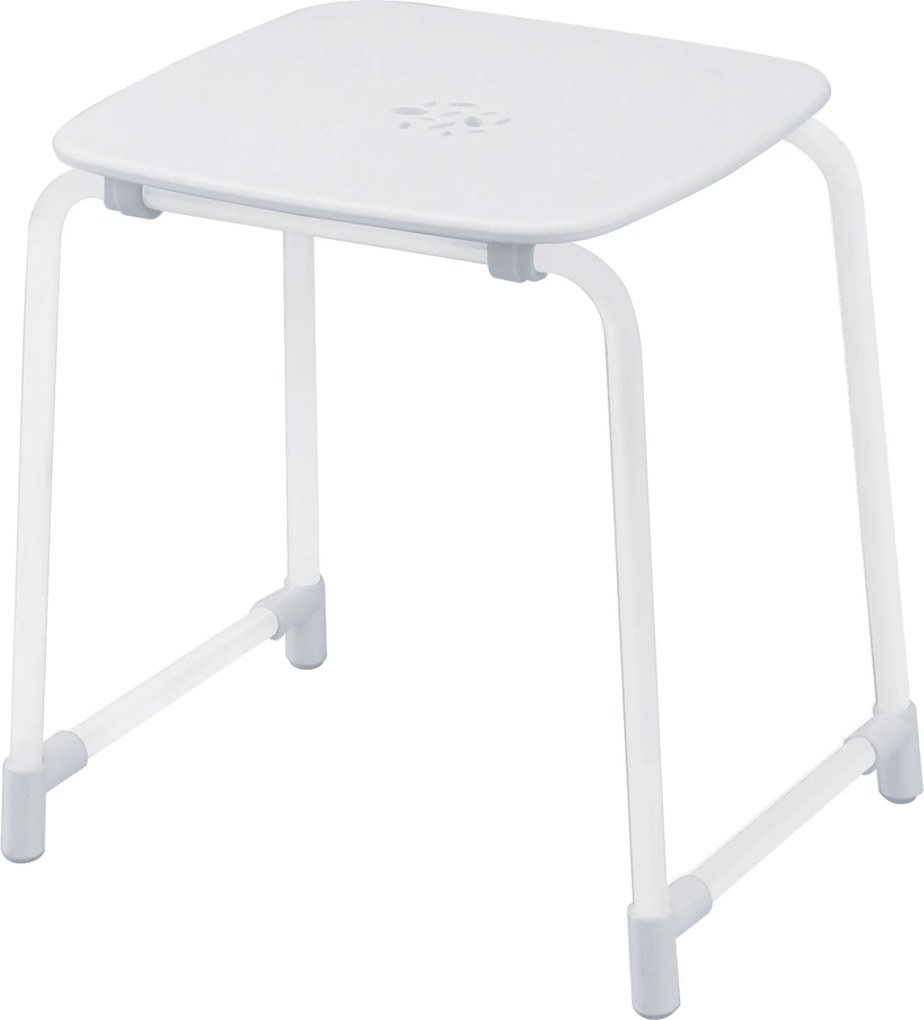 Sgabello Multiuso Gedy "Prima Classe" Bianco