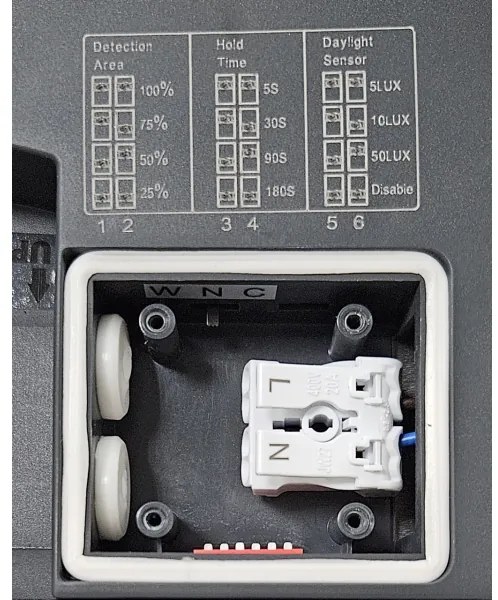 Plafoniera LED da bagno con sensore ELLÉ LED/24W/230V diametro 26 cm IP54 antracite