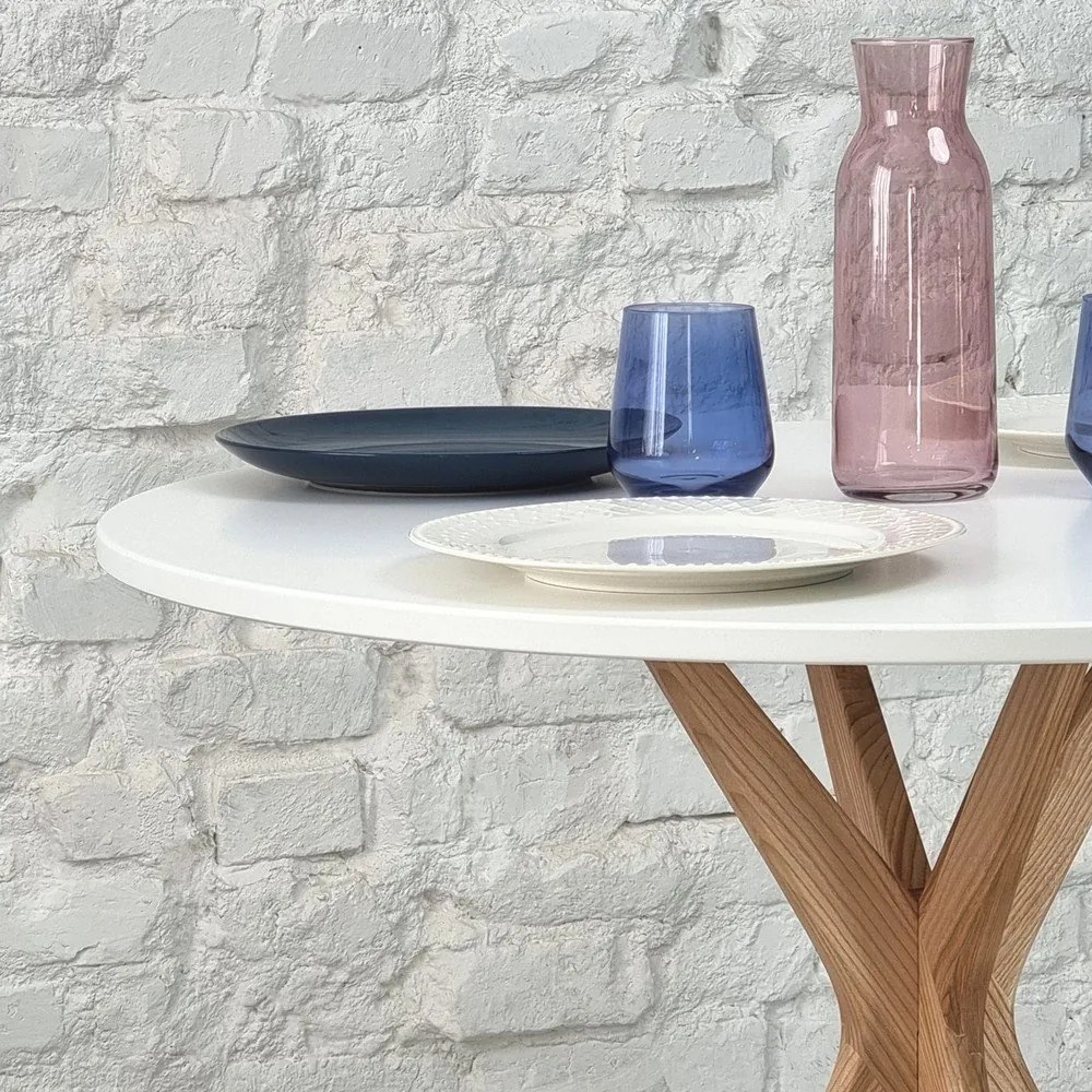 Tavolo da pranzo rotondo ø 80 cm Jubi – Ragaba