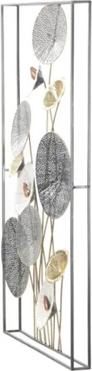 Pannello decorativo rettangolare in ferro 50x90,5x6 cm Grid