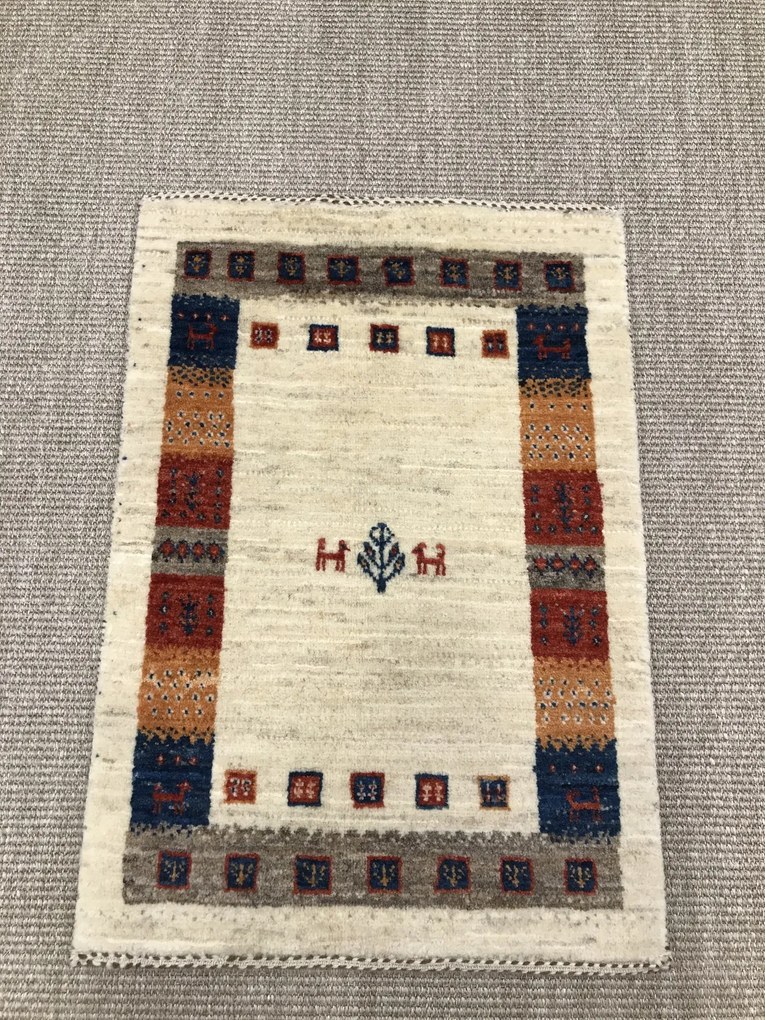 Gashguli Tappeto persiano 50 x 70 Beige (Iran) Annodato A Mano