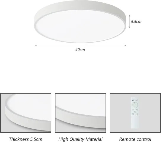 Brilagi-LED Lampada dimmerabile POOL SMART LED/48W/230V 40 cm Wi-Fi Tuya+telecomando bianco