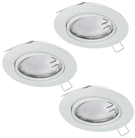 Eglo 94406 - KIT 3x Lampada LED da incasso PENETO 3xGU10-LED/5W/230V