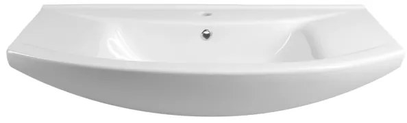 Aqualine - Lavabo da incasso ZERO 86x50 cm ceramica/bianco