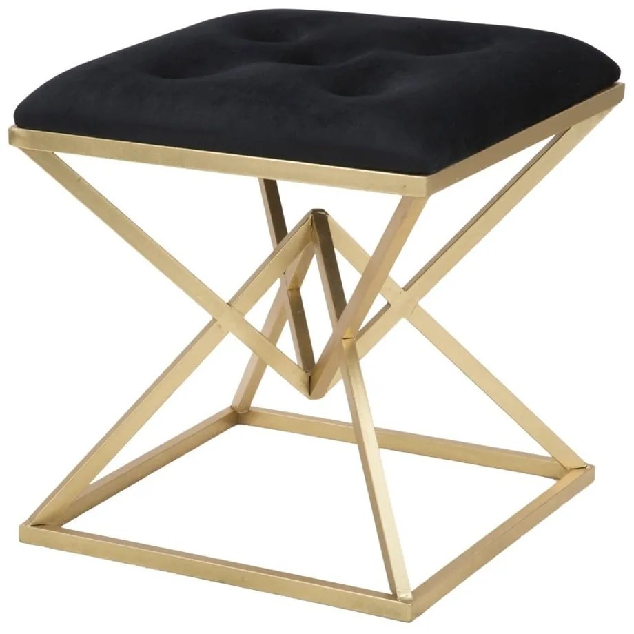 Sedia in nero e oro Piramid - Mauro Ferretti